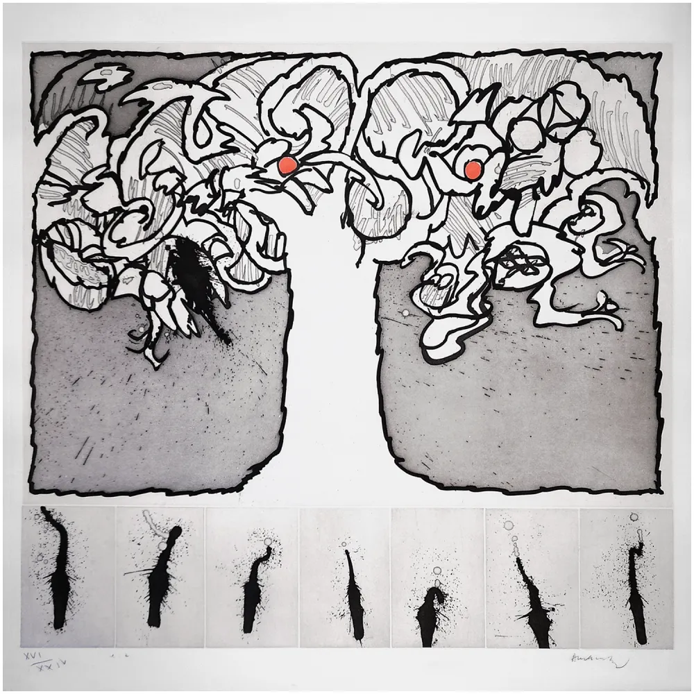 Água-Forte E Água-Tinta Alechinsky - Arbre de vie