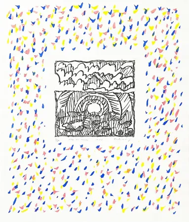 Gravura Alechinsky - Arc en terre