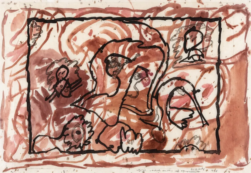 Água-Tinta Alechinsky - Articles suivis sur aquarellade