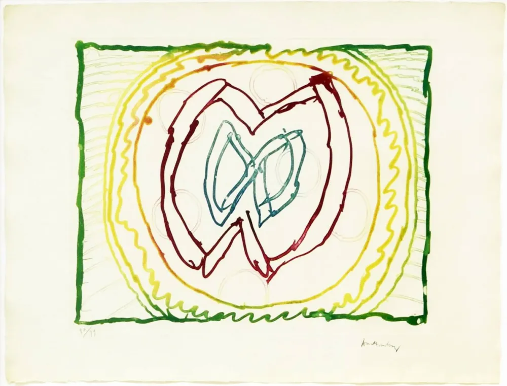 Água-Forte Alechinsky - Astres et désastres