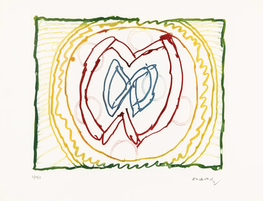 Água-Forte Alechinsky - Astres et désastres V