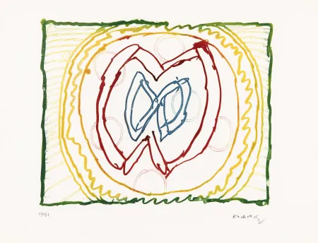 Água-Forte Alechinsky - Astres et désastres V