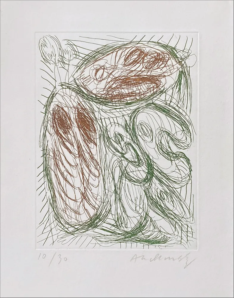 Água-Forte Alechinsky - Attrapes-le