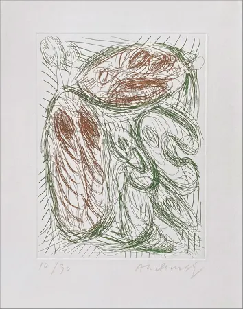 Água-Forte Alechinsky - Attrapes-le