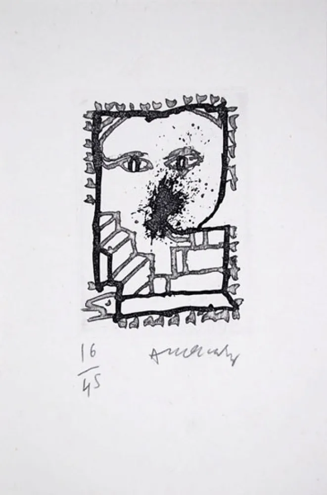 Livro Ilustrado Alechinsky - Baluchon et ricochets - nrf