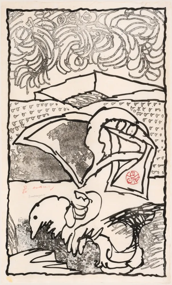 Água-Forte E Água-Tinta Alechinsky - Brabanconne