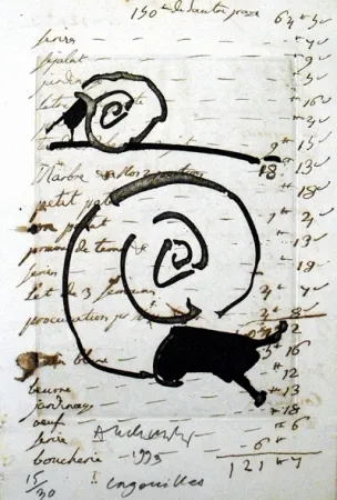 Gravura Alechinsky - Cagouilles