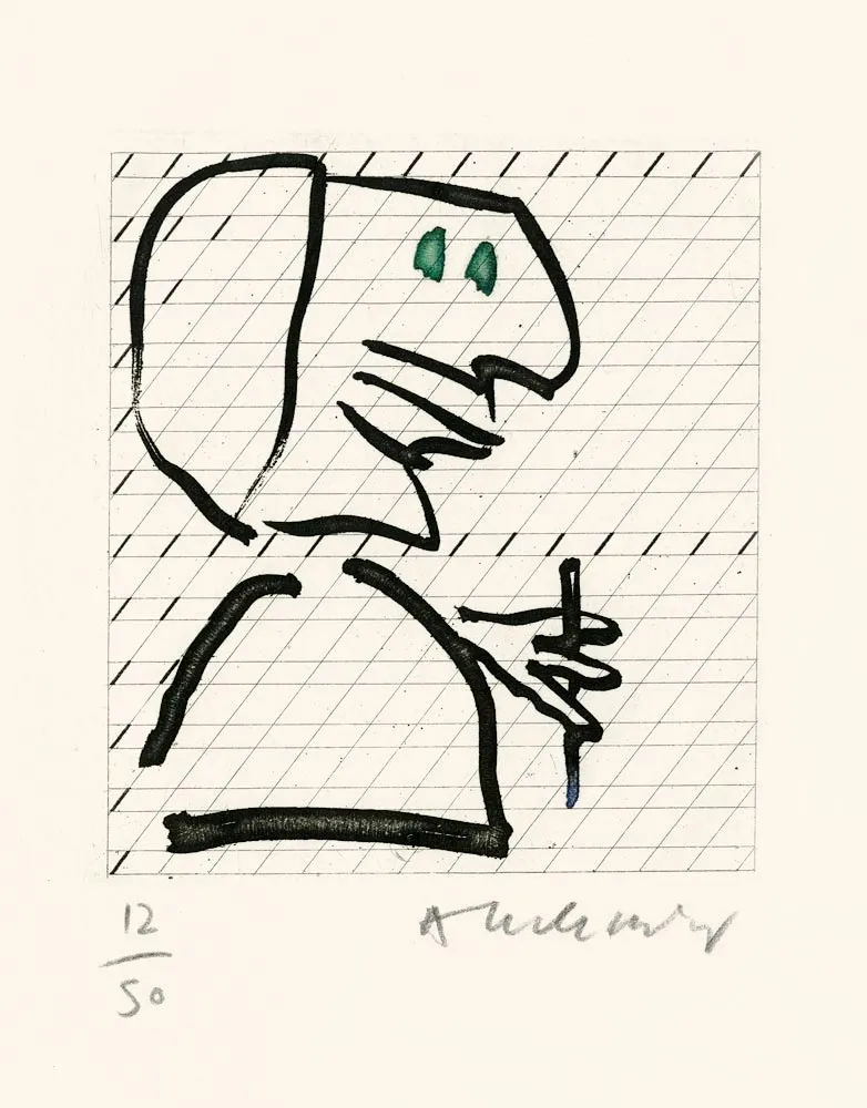 Livro Ilustrado Alechinsky - Cantiques Polychromes