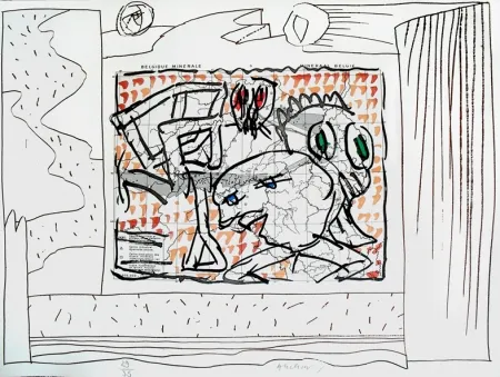 Gravura Alechinsky - Carte