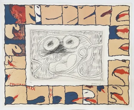 Água-Forte Alechinsky - Central Park