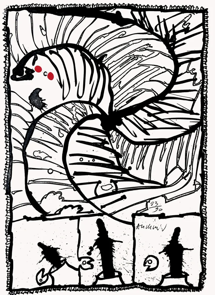 Água-Forte Alechinsky - Centrifuge