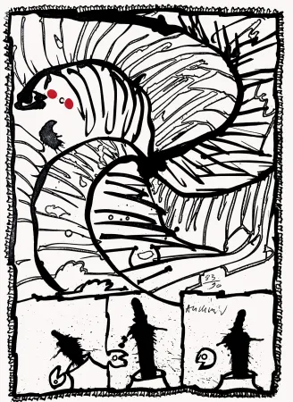 Água-Forte Alechinsky - Centrifuge