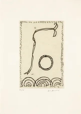 Água-Forte E Água-Tinta Alechinsky - Cerclitude 03