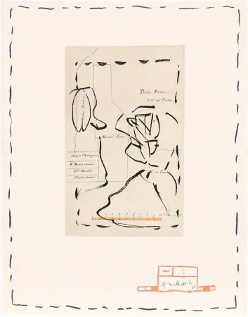 Água-Forte Alechinsky - Chaque matin 07