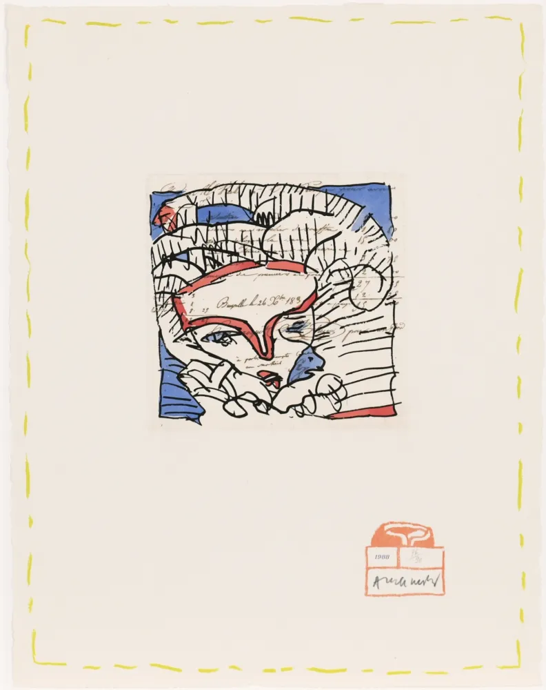 Água-Forte Alechinsky - Chaque matin 08