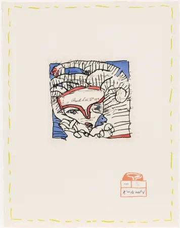 Água-Forte Alechinsky - Chaque matin 08