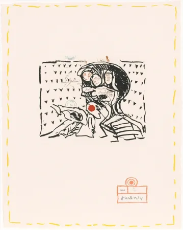 Água-Forte Alechinsky - Chaque matin 10