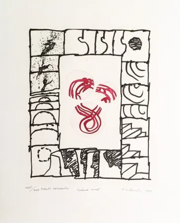 Gravura Alechinsky - Ciméma muet