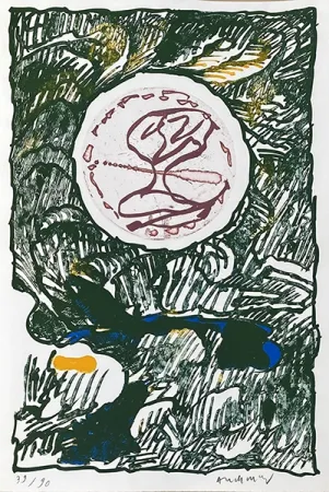 Gravura Alechinsky - Composition