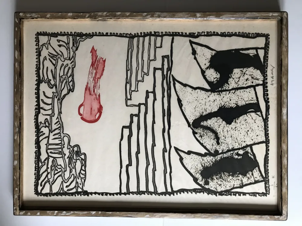 Água-Forte E Água-Tinta Alechinsky - Composition