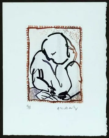 Gravura Alechinsky - Composition