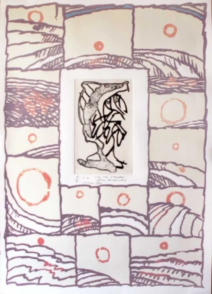 Gravura Alechinsky - Composition