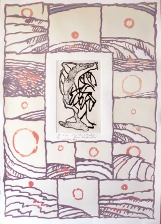 Gravura Alechinsky - Composition