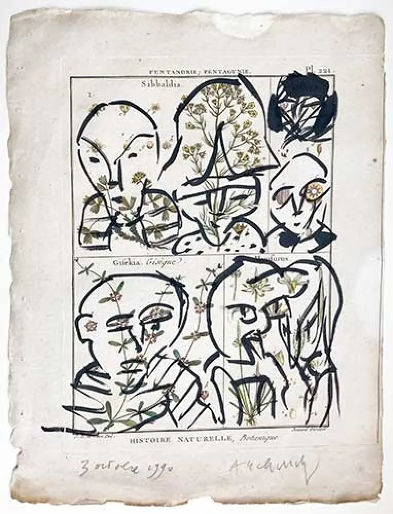 Sem Técnica Alechinsky - Composition