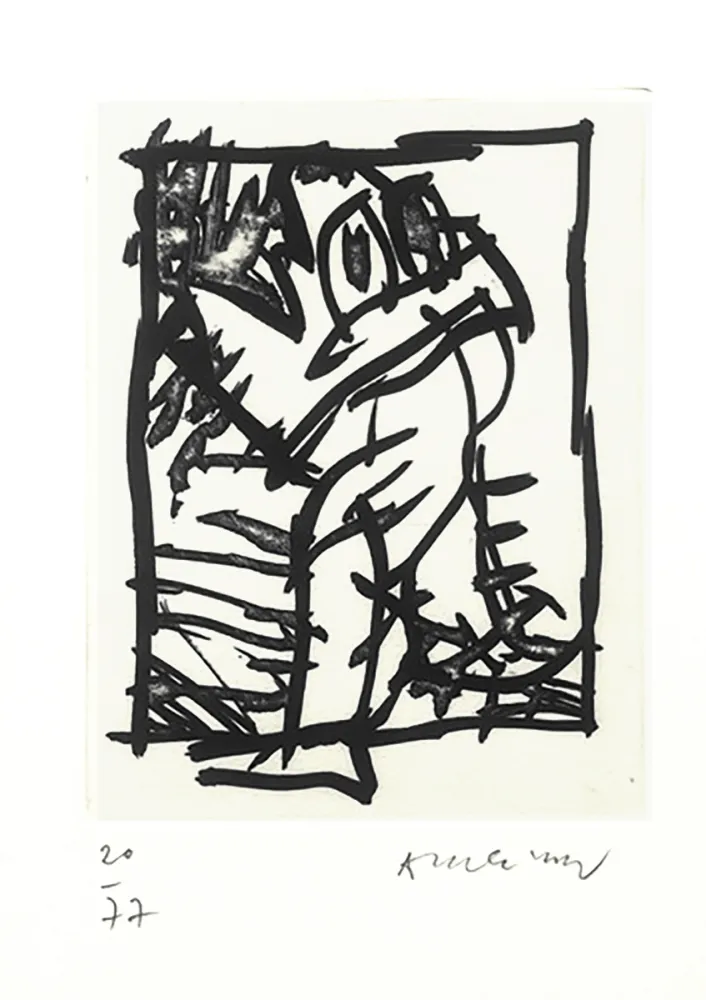 Livro Ilustrado Alechinsky - De singes et de mouches