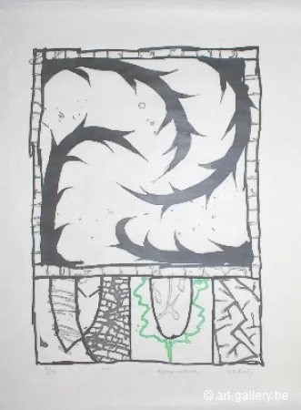 Gravura Alechinsky - Défense naturelle