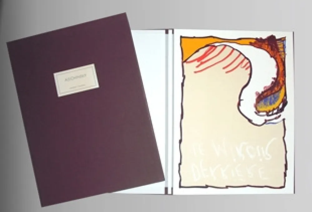 Livro Ilustrado Alechinsky - Derrière le miroir 247