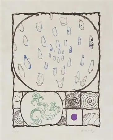 Água-Forte Alechinsky - Dévidoir