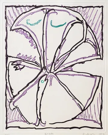 Água-Forte Alechinsky - Dévidoirs