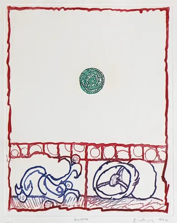 Água-Forte Alechinsky - Dévidoirs