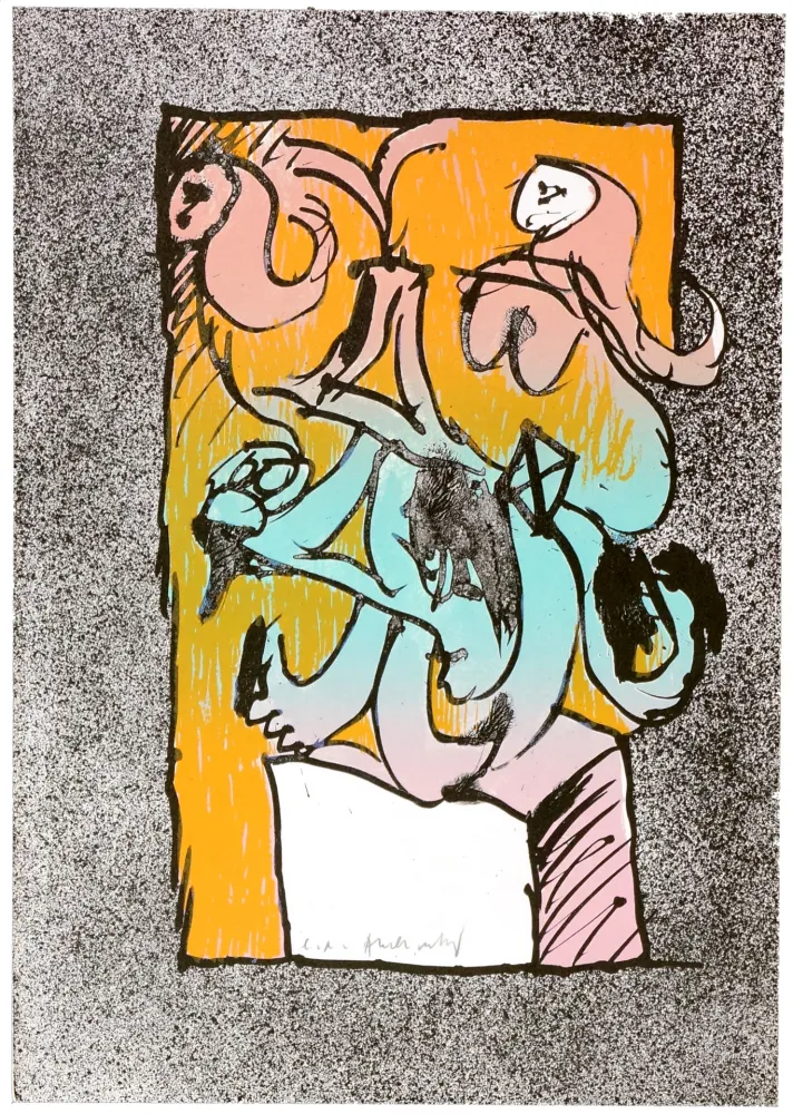 Litografia Alechinsky - Digitale