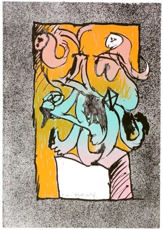 Litografia Alechinsky - Digitale