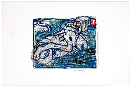 Litografia Alechinsky -  Dix-septième arrondissement (Paris)