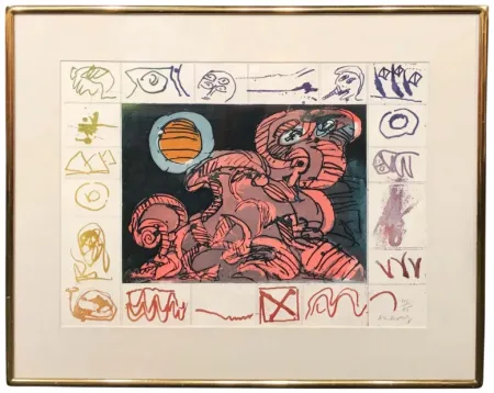 Água-Forte Alechinsky - Droit de regard