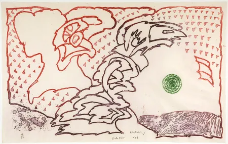 Gravura Alechinsky - Dulle Griet