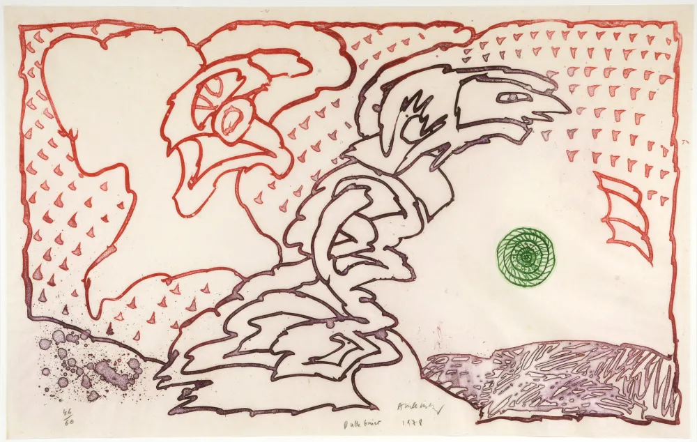 Água-Forte E Água-Tinta Alechinsky - Dulle Griet