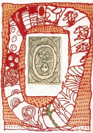 Gravura Alechinsky - Dusseldorf