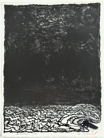 Litografia Alechinsky - Eau dormante