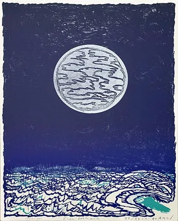 Gravura Alechinsky - Eau dormante