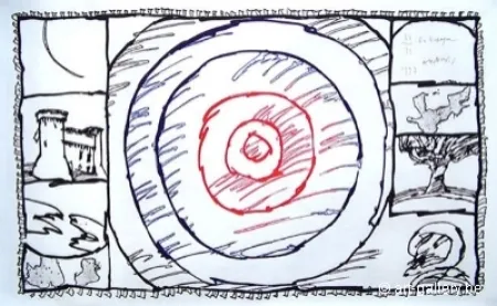 Gravura Alechinsky - En espagne