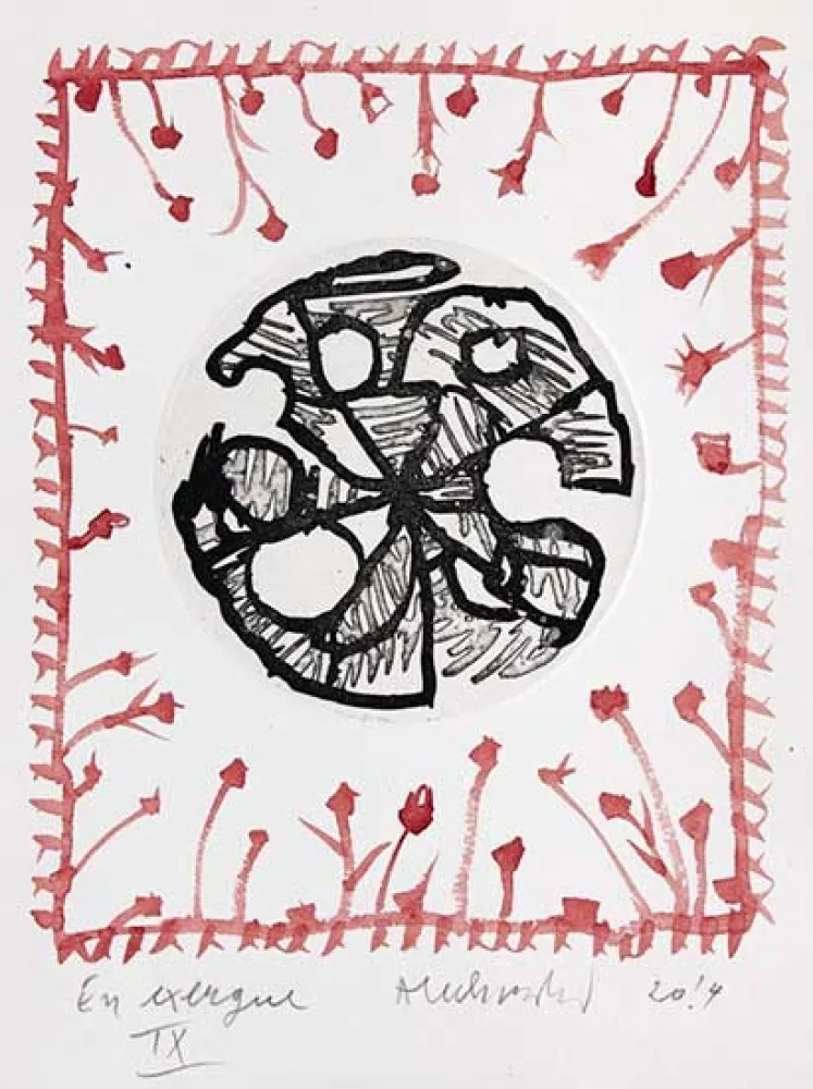 Gravura Alechinsky - En exergue