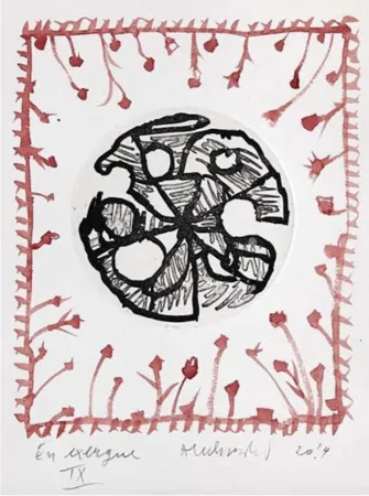 Gravura Alechinsky - En exergue