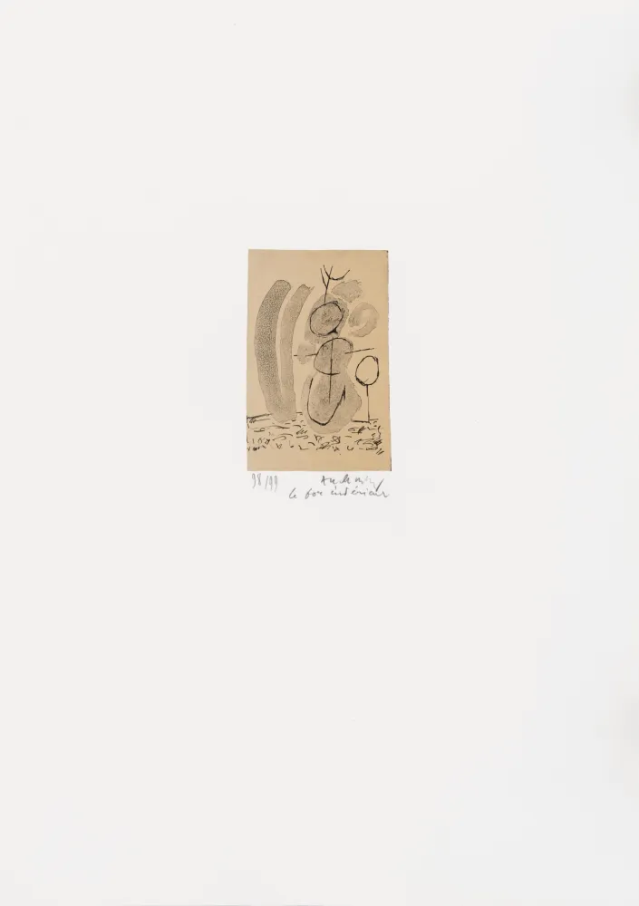 Litografia Alechinsky - Expériences sans l'expérience 05