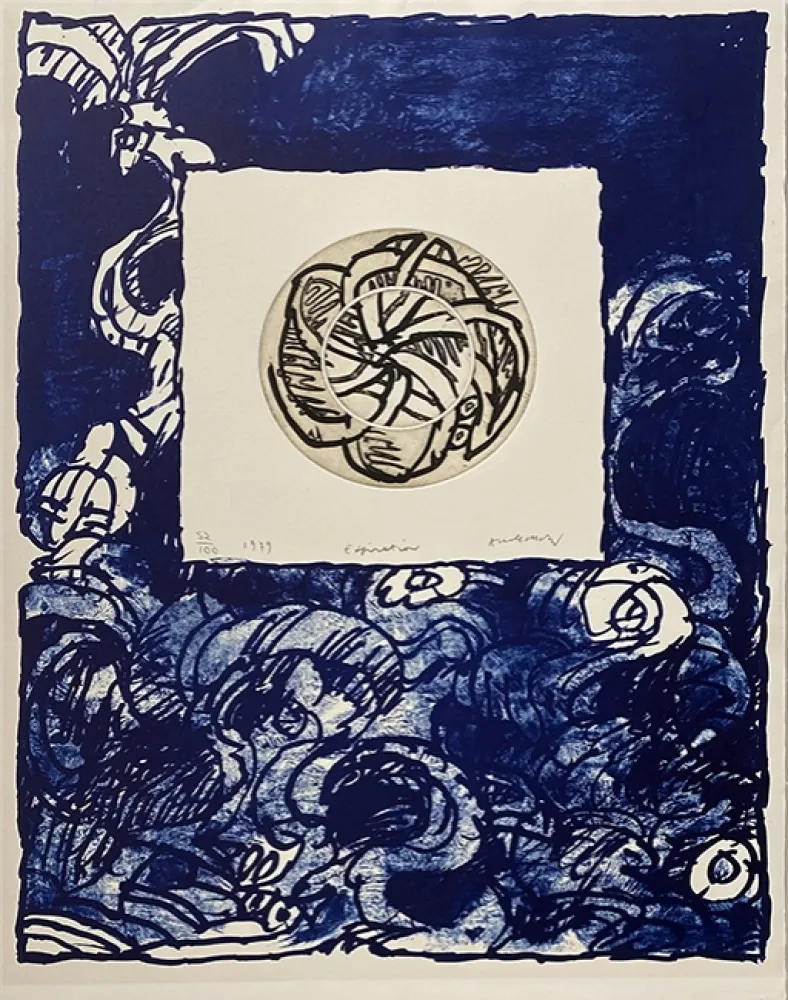 Gravura Alechinsky - Expiration