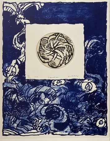 Gravura Alechinsky - Expiration