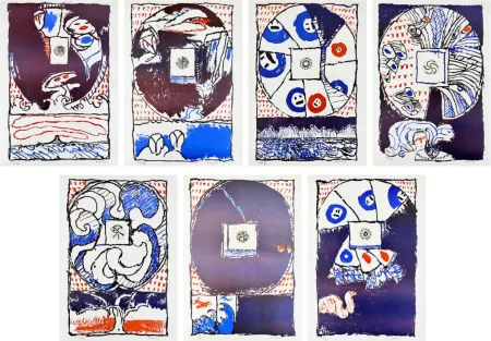 Livro Ilustrado Alechinsky - Fenêtres